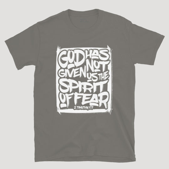 No Fear Tee (White Logo) - Zamage