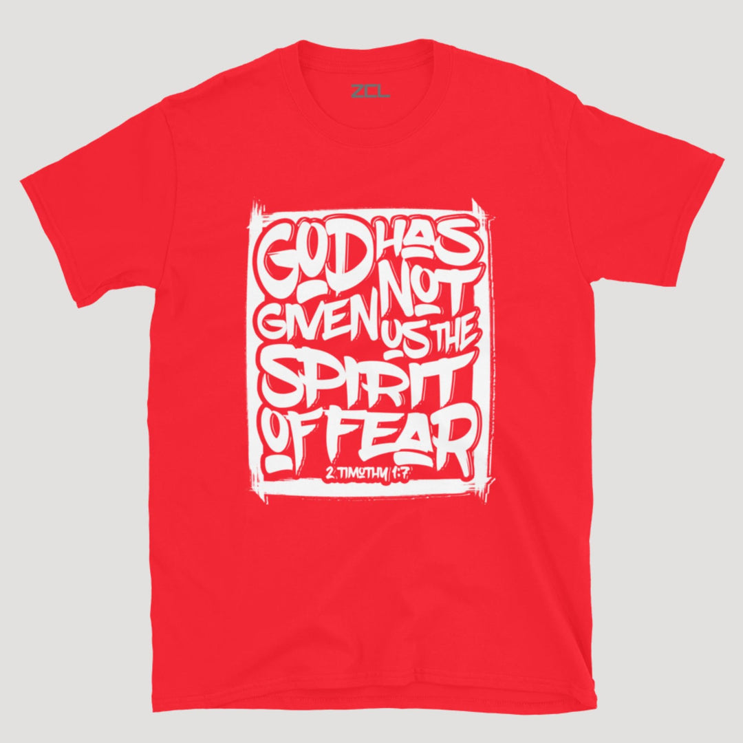 No Fear Tee (White Logo) - Zamage