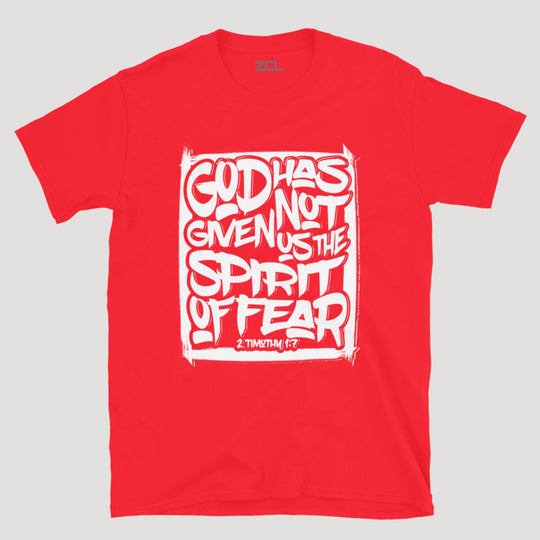 No Fear Tee (White Logo) - Zamage