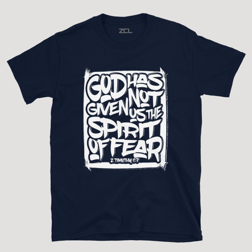 No Fear Tee (White Logo) - Zamage