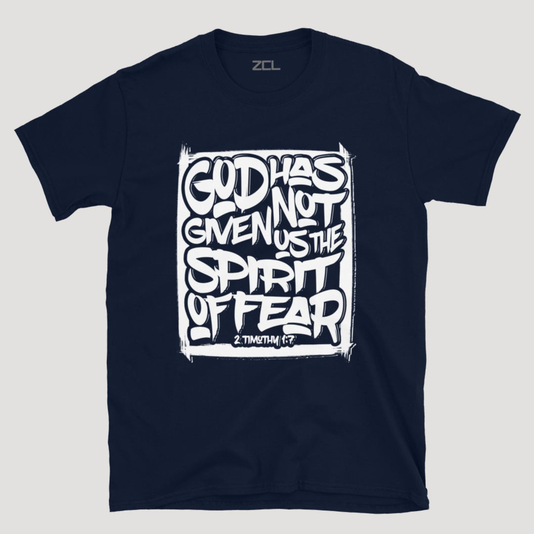 No Fear Tee (White Logo) - Zamage