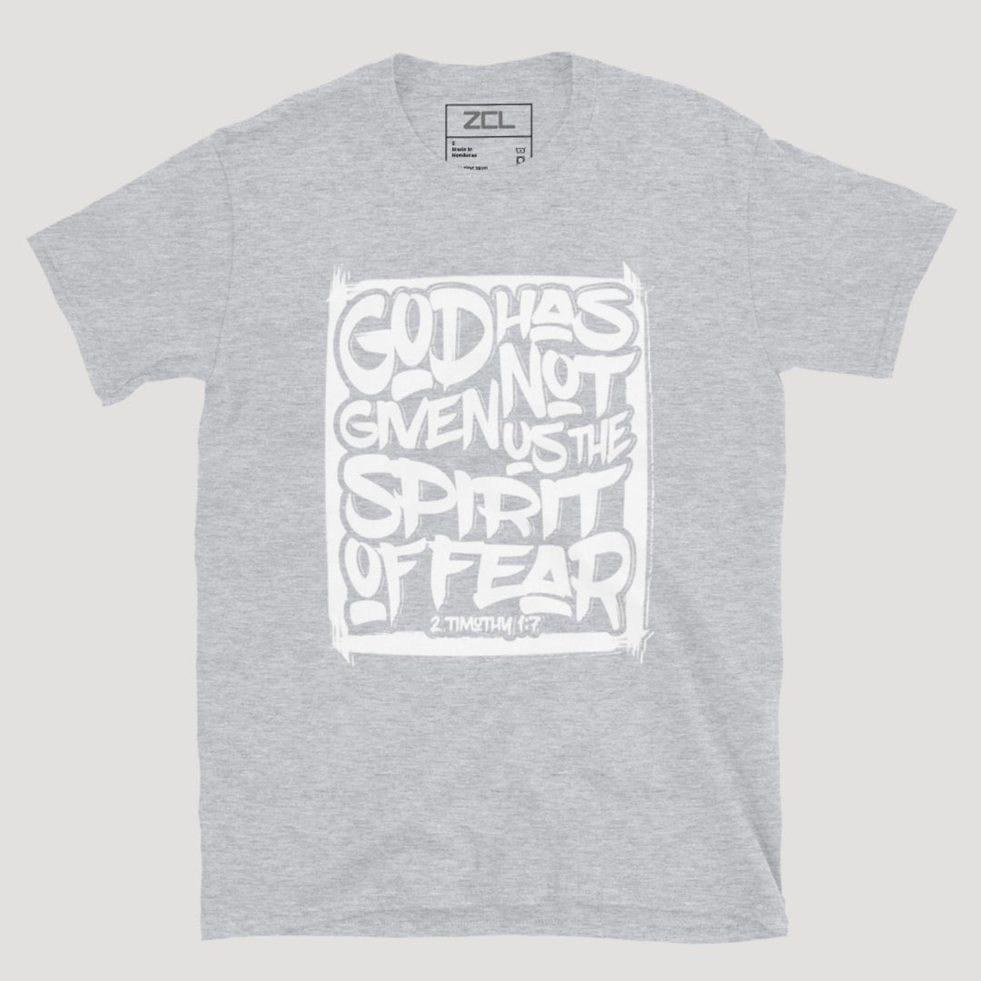 No Fear Tee (White Logo) - Zamage
