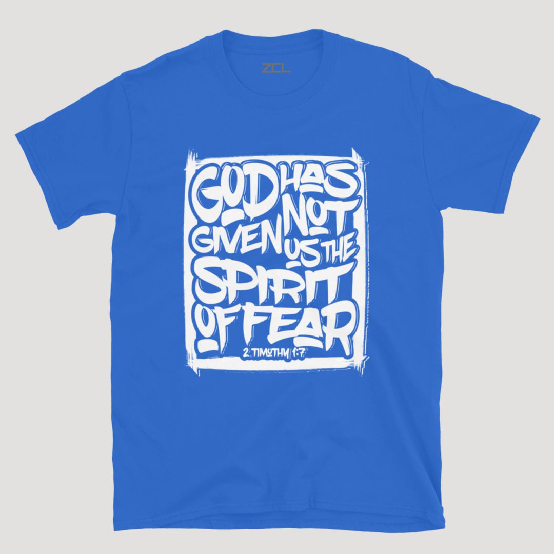 No Fear Tee (White Logo) - Zamage