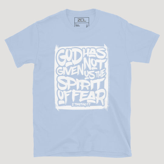 No Fear Tee (White Logo) - Zamage