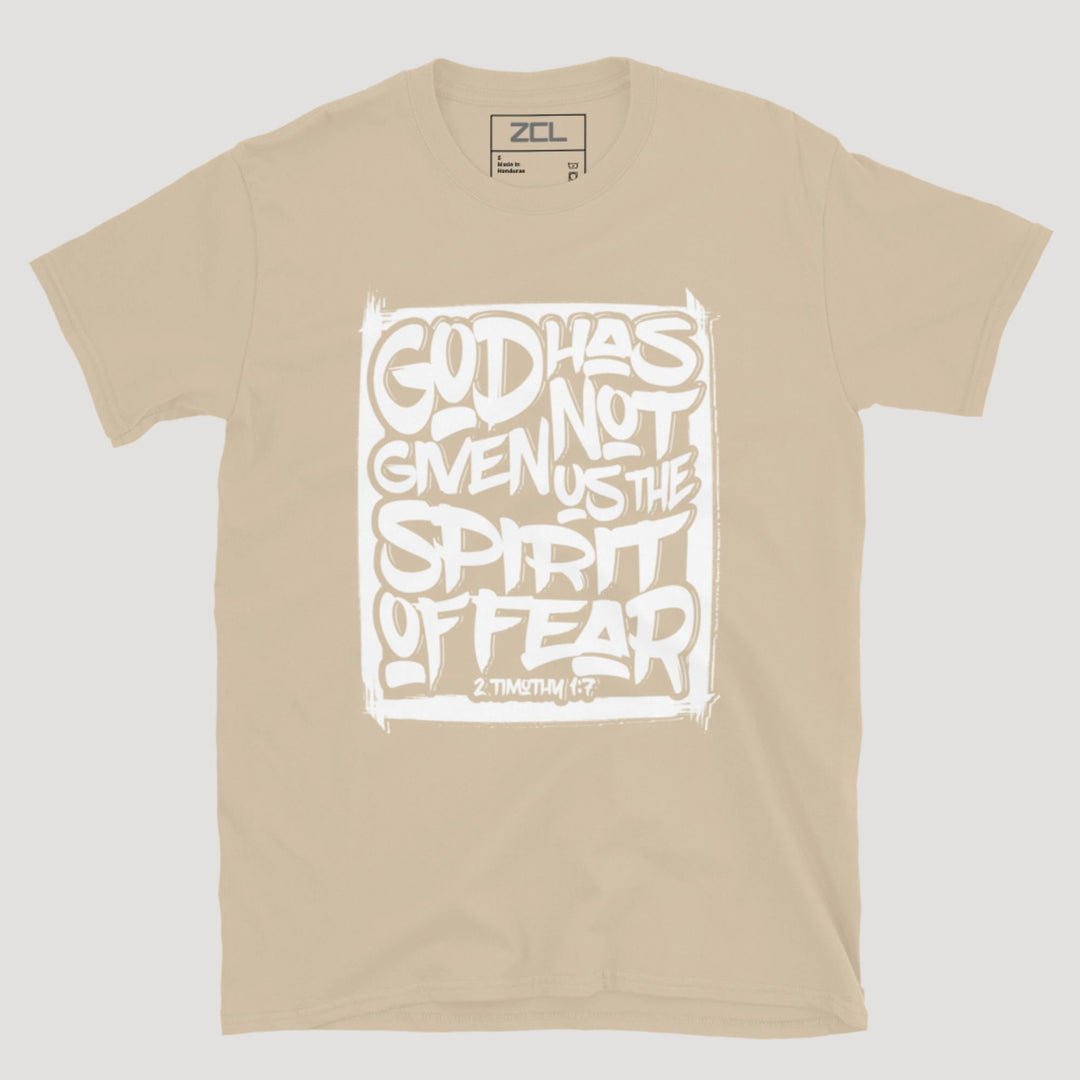 No Fear Tee (White Logo) - Zamage
