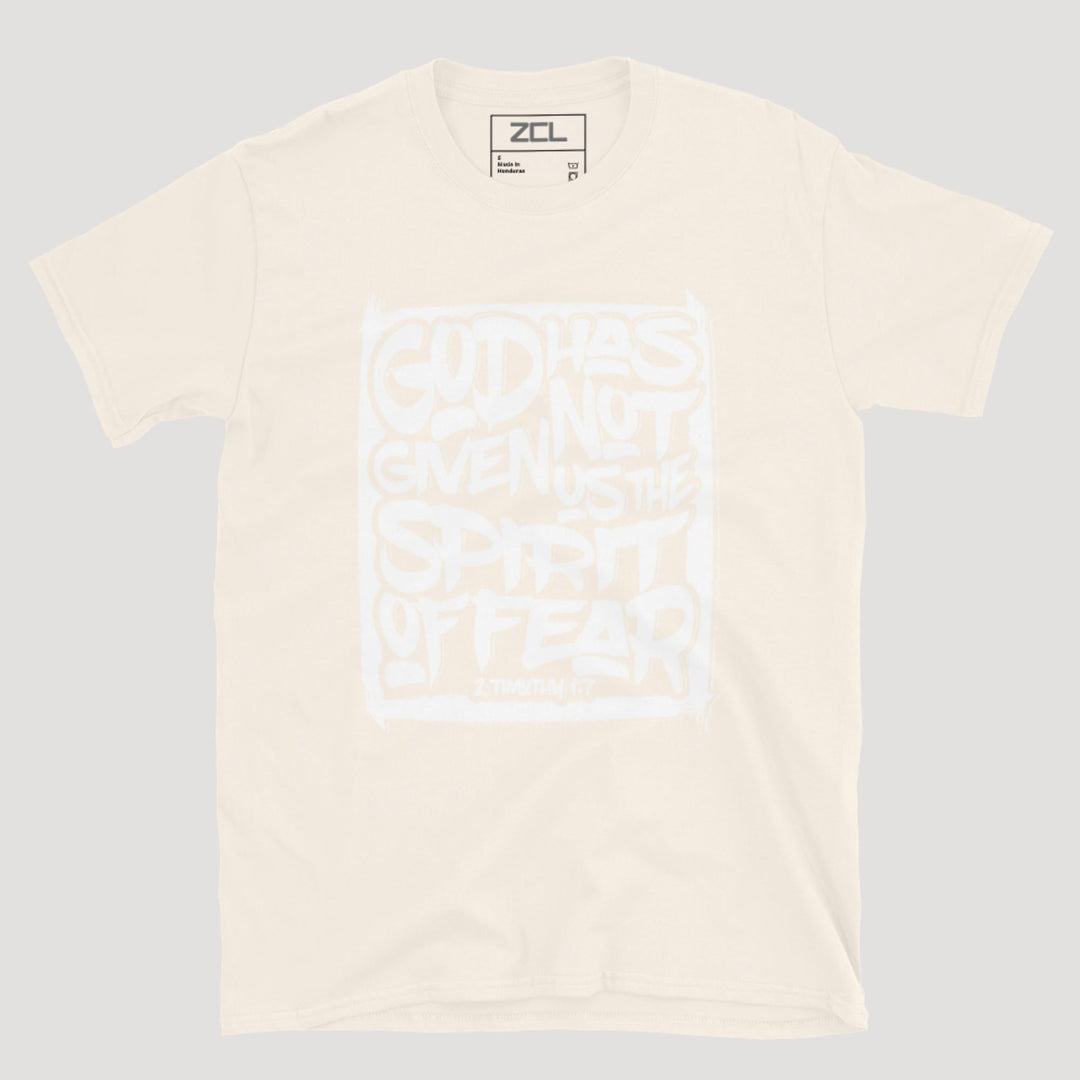 No Fear Tee (White Logo) - Zamage
