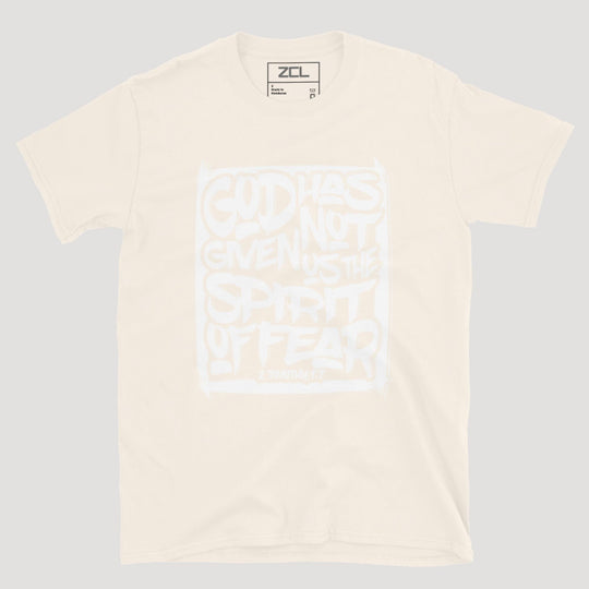 No Fear Tee (White Logo) - Zamage