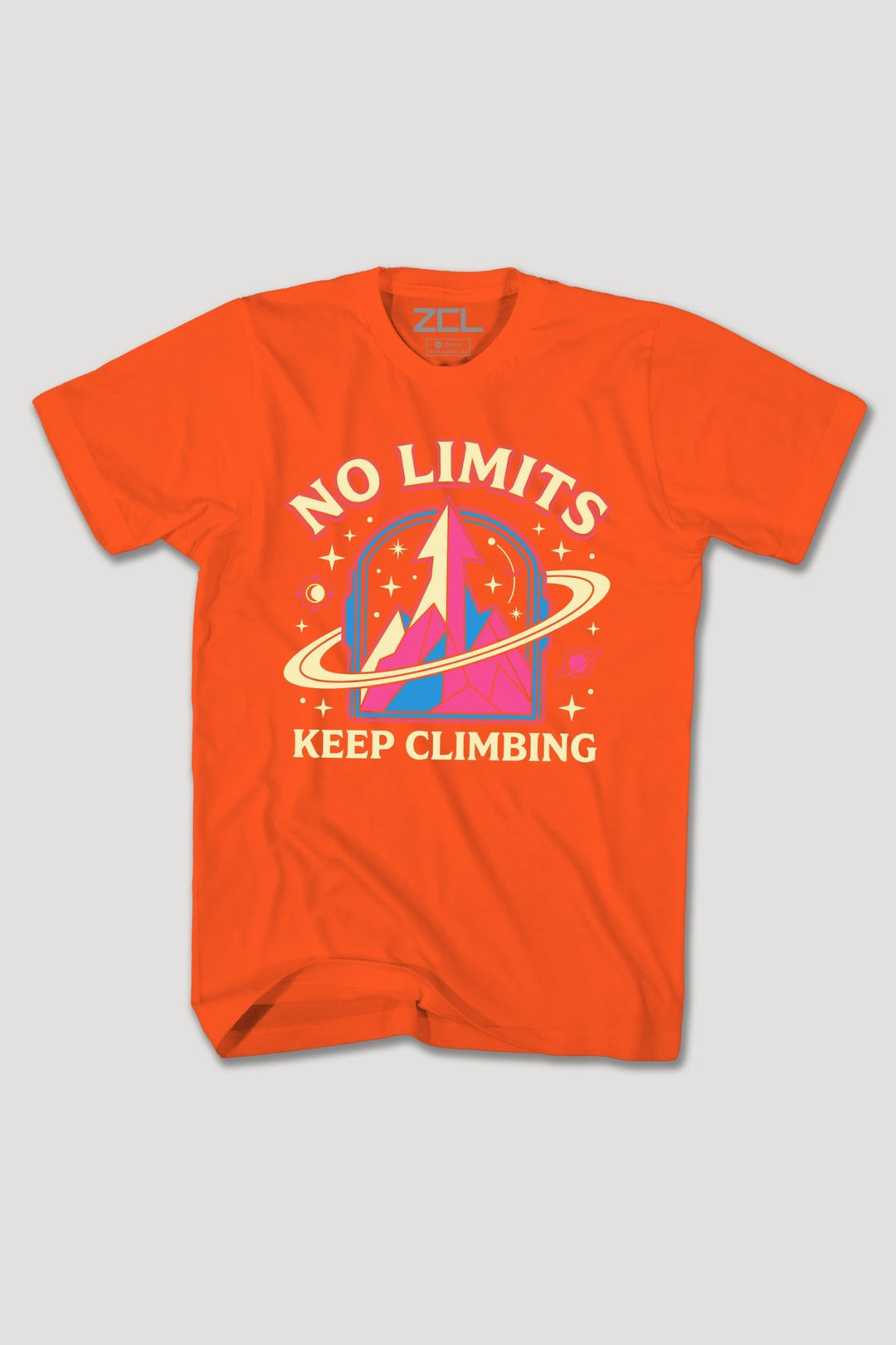 NO LIMITS KEEP CLIMBING TEE - Zamage