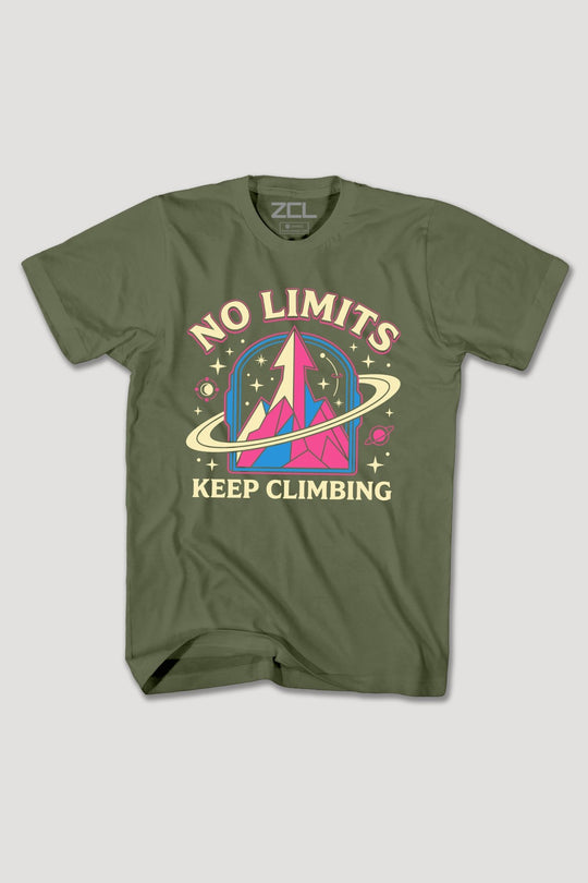 NO LIMITS KEEP CLIMBING TEE - Zamage