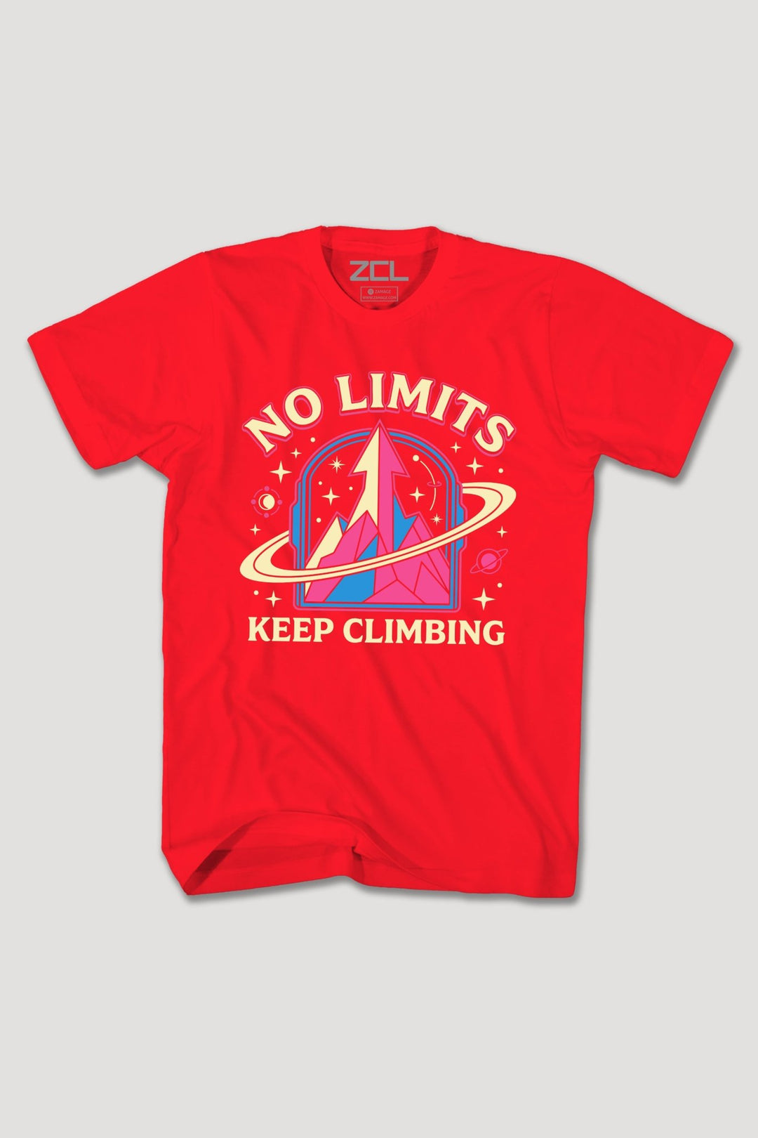 NO LIMITS KEEP CLIMBING TEE - Zamage