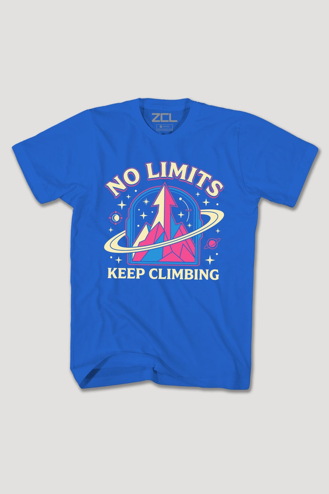 NO LIMITS KEEP CLIMBING TEE - Zamage