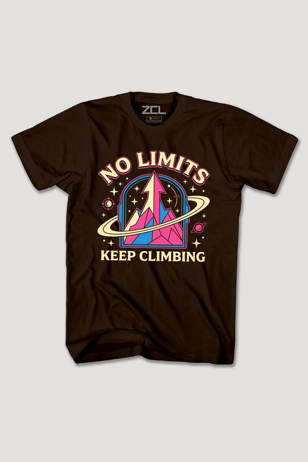 NO LIMITS KEEP CLIMBING TEE - Zamage