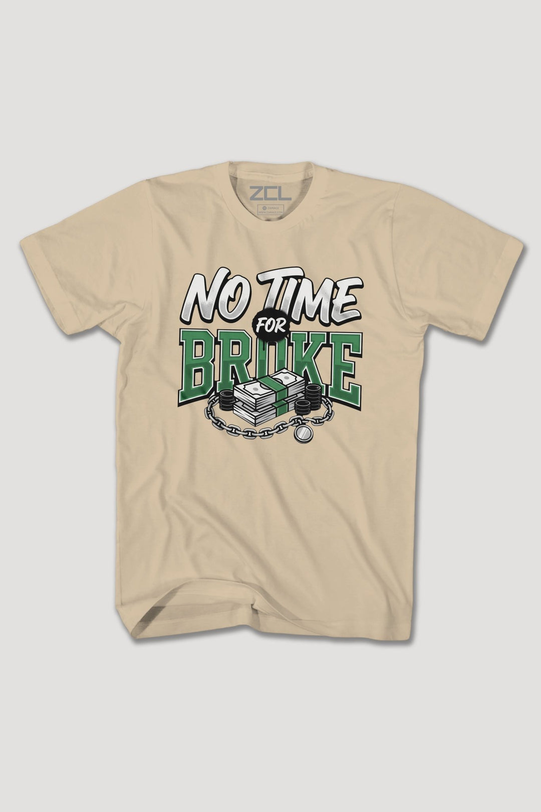 NO TIME FOR BROKE TEE - Zamage