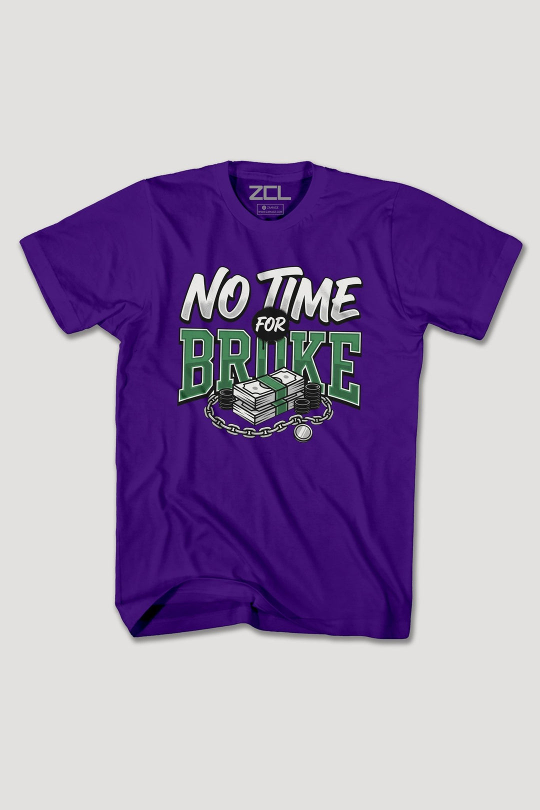 NO TIME FOR BROKE TEE - Zamage