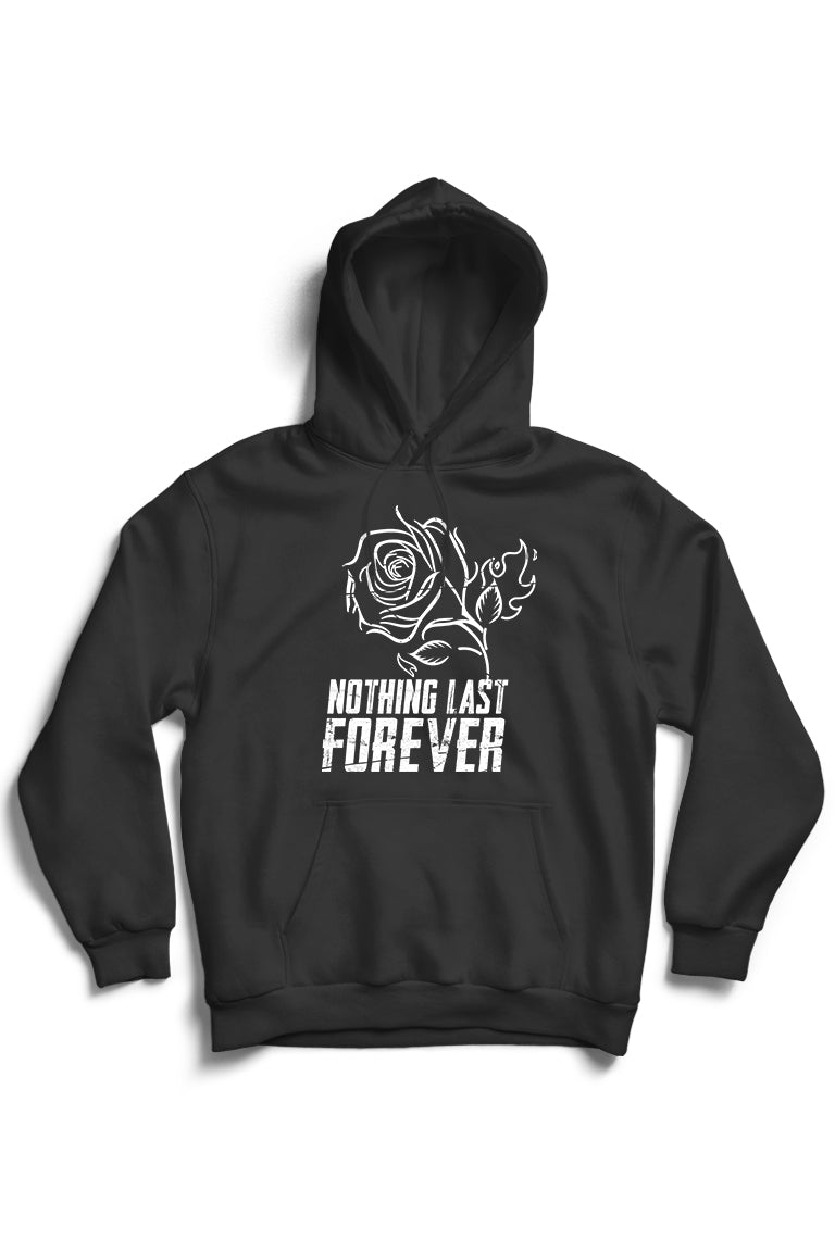 Nothing Last Forever Hoodie (White Logo) - Zamage
