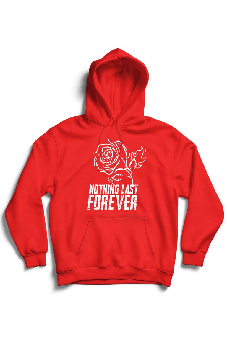 Nothing Last Forever Hoodie (White Logo) - Zamage