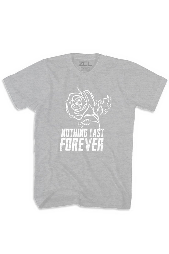 Nothing Last Forever Tee (White Logo) - Zamage