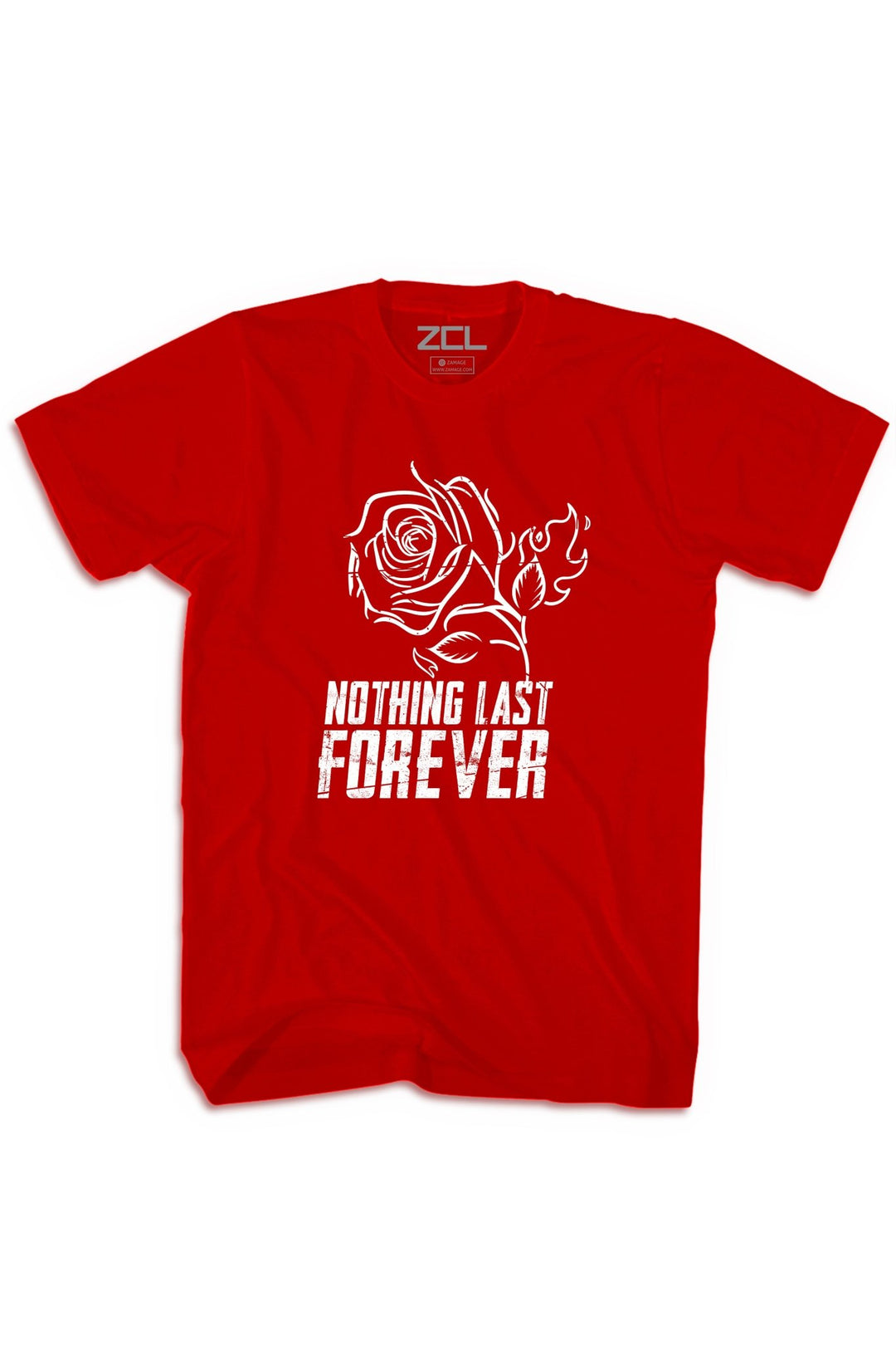 Nothing Last Forever Tee (White Logo) - Zamage