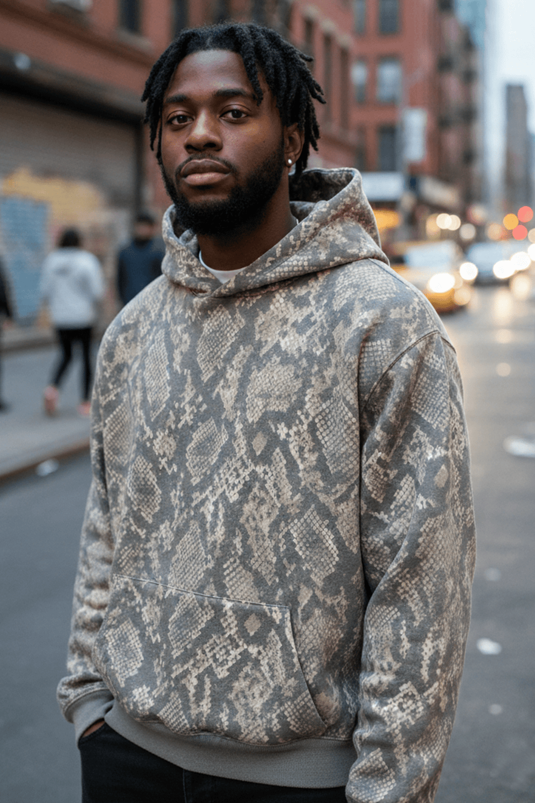 Off The Grid Hoodie (Vintage Rattlesnake) - Zamage