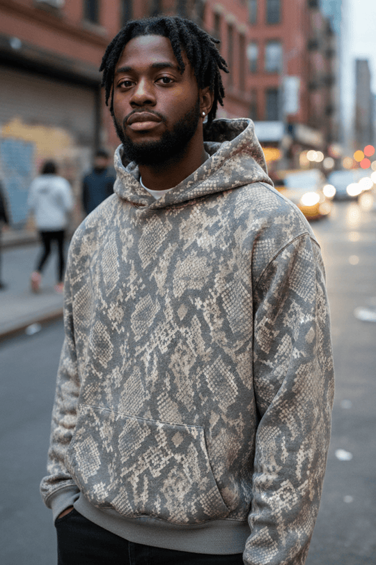 Off The Grid Hoodie (Vintage Rattlesnake) - Zamage