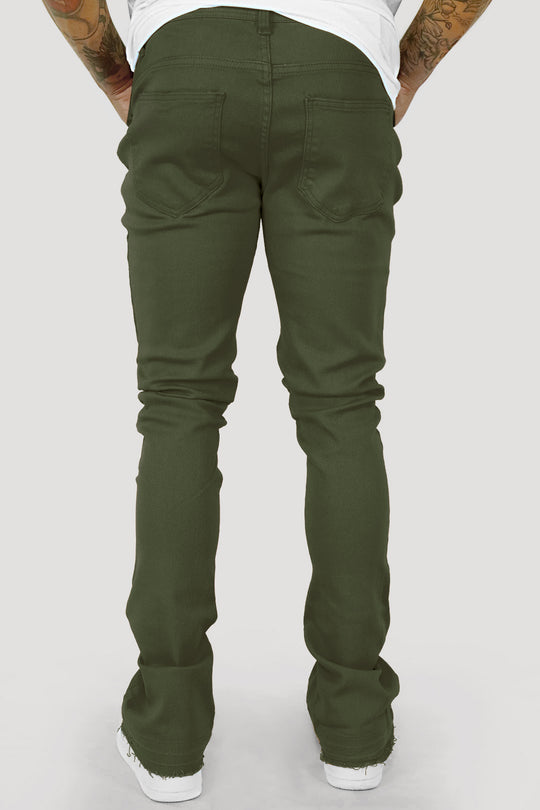 Vortex Stacked Denim (Olive)