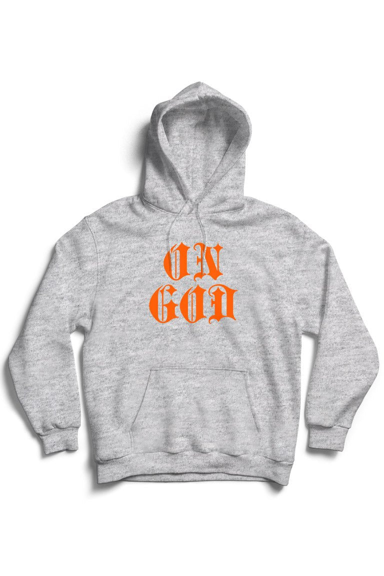 On God Hoodie (Orange Logo) - Zamage