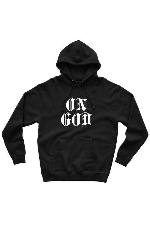 On God Hoodie (White Logo) - Zamage