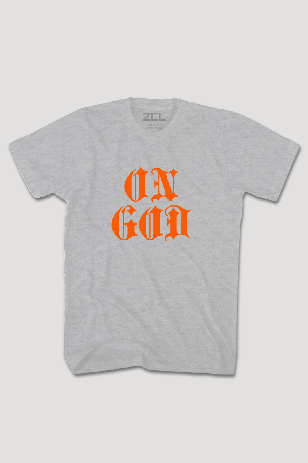 On God Tee (Orange Logo) - Zamage