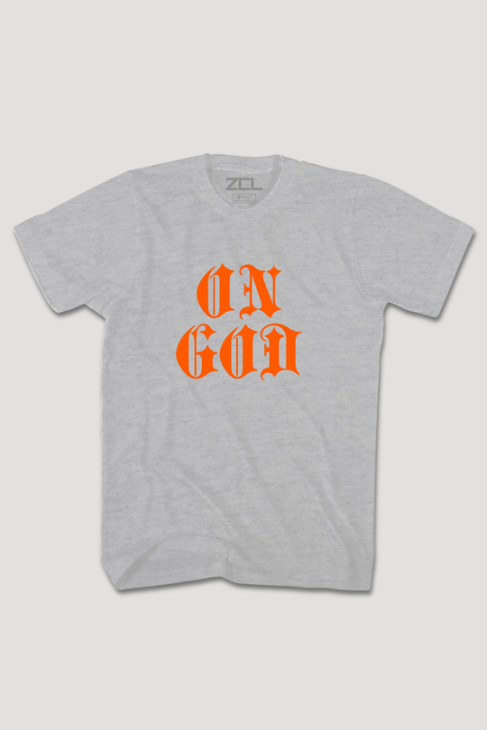 On God Tee (Orange Logo) - Zamage