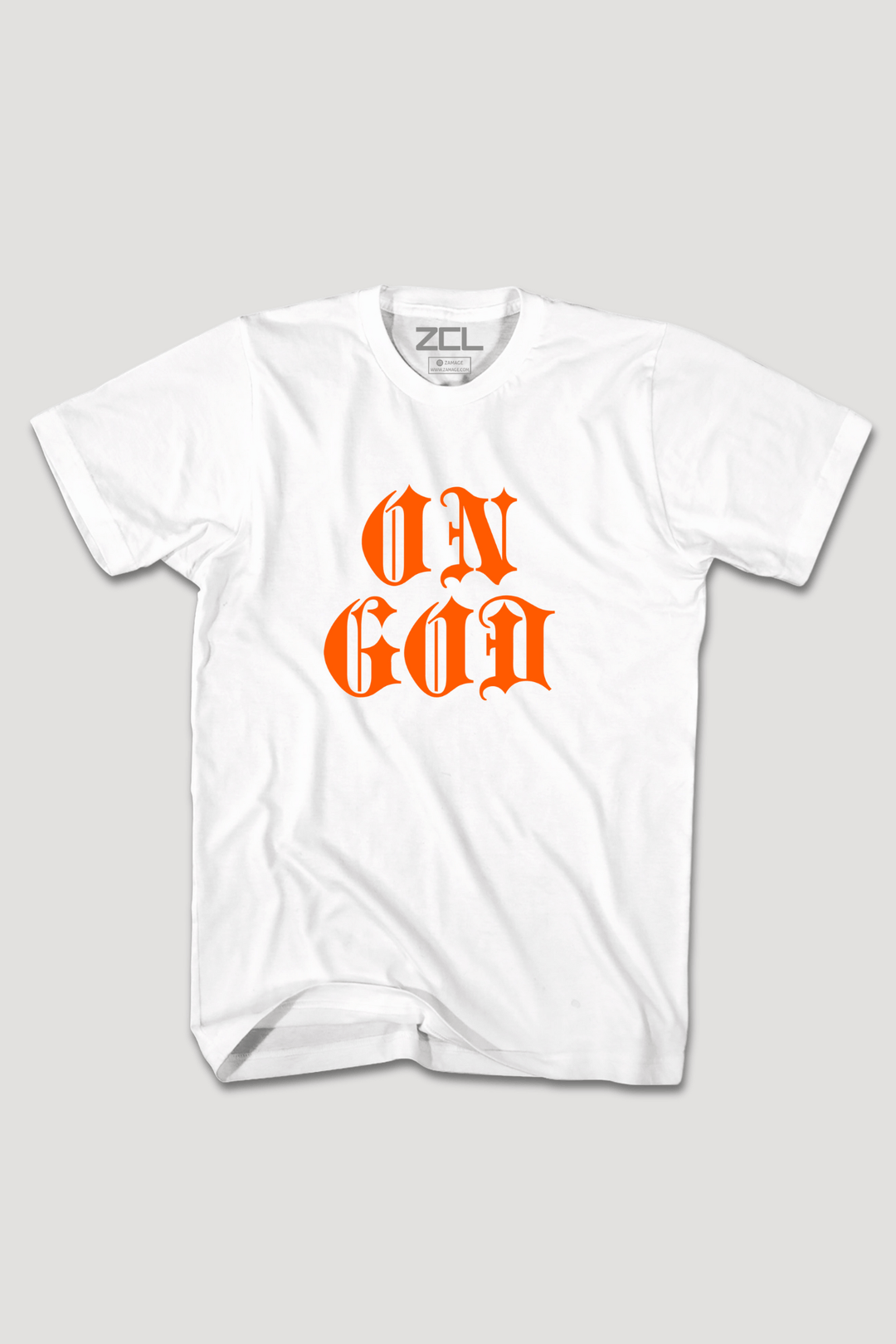 On God Tee (Orange Logo) - Zamage