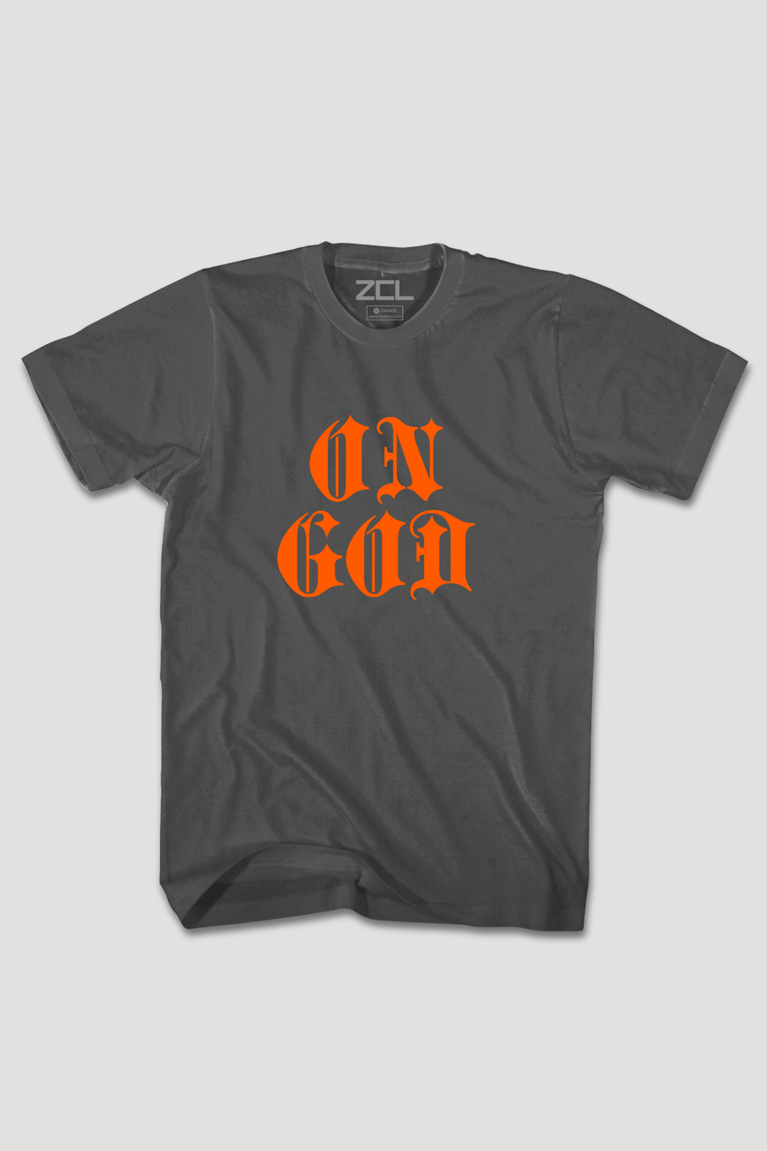 On God Tee (Orange Logo) - Zamage