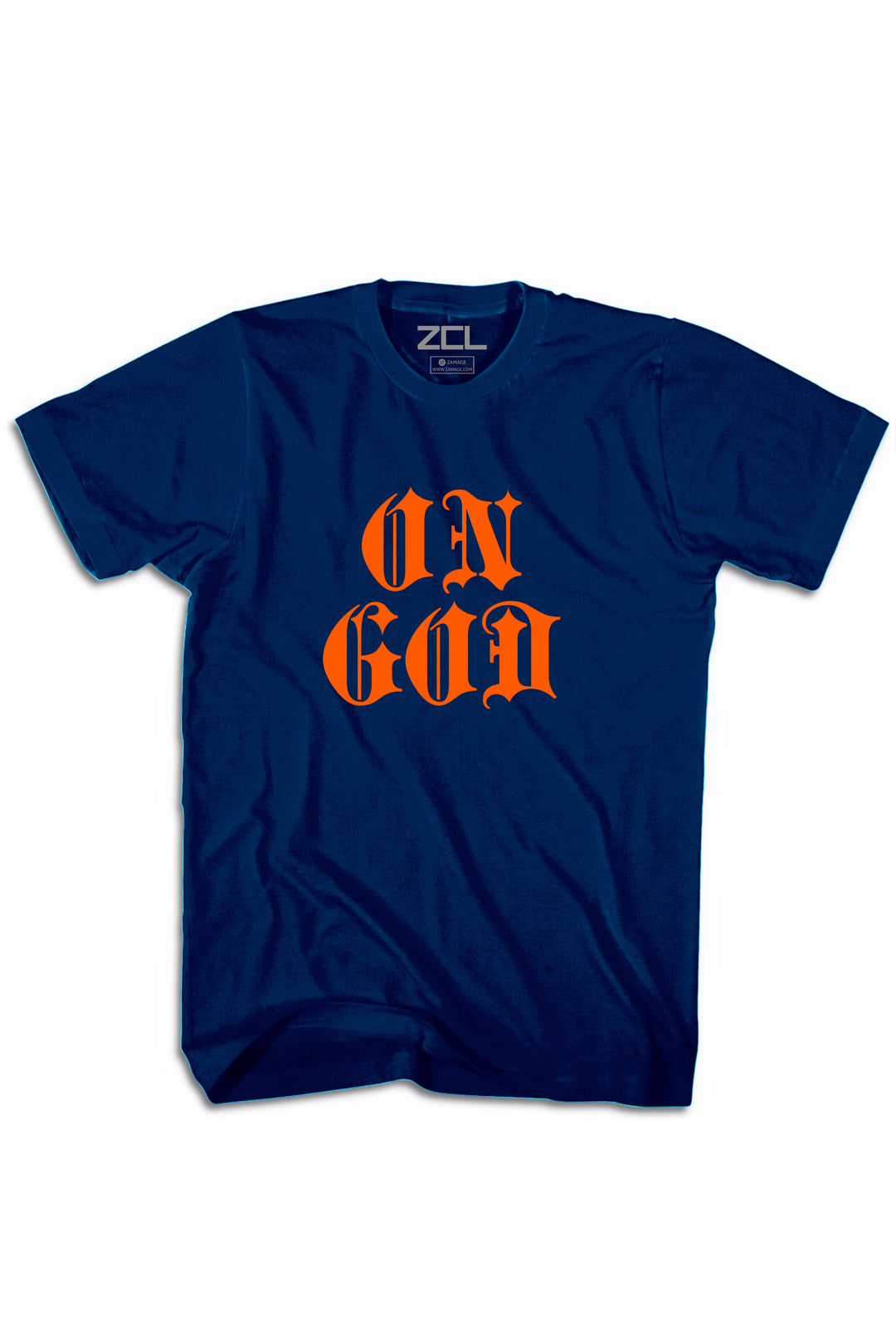 On God Tee (Orange Logo)