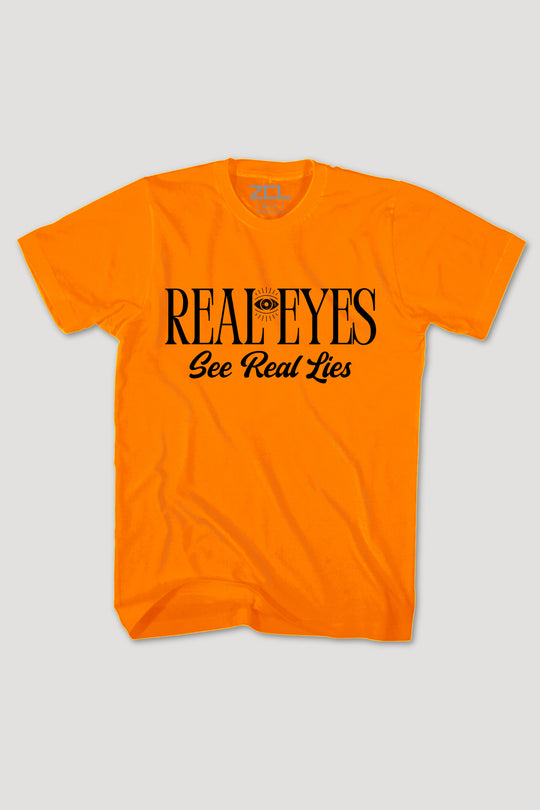 Real Eyes Tee (Black Logo)