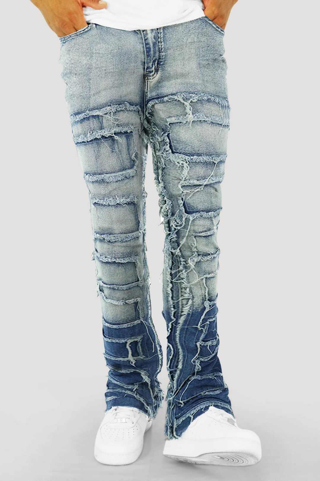 Viper Stacked Denim (Blue Wash)