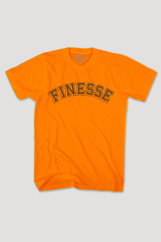 Finesse Tee (Brown Logo)