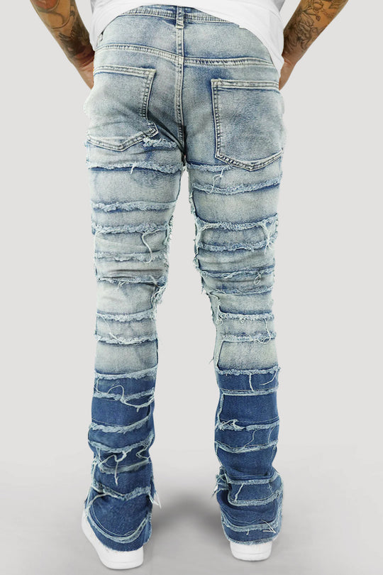 Viper Stacked Denim (Blue Wash)