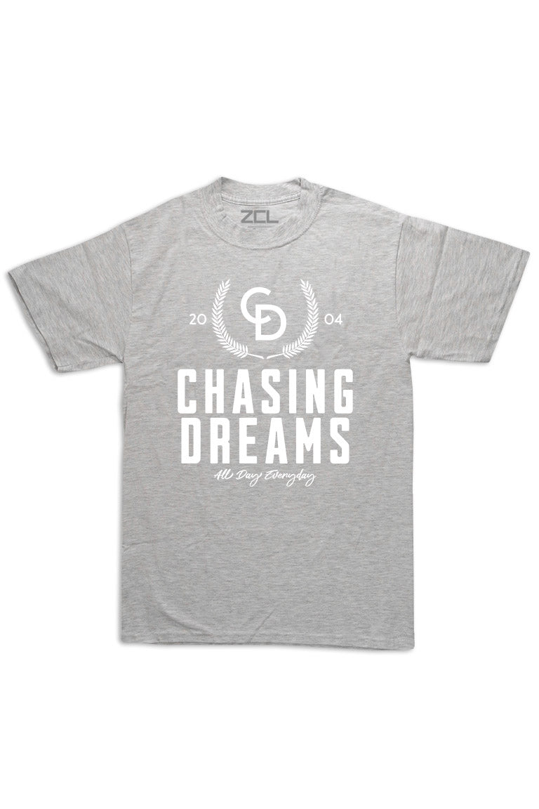 Oversized Chasing Dreams Tee (White Logo) - Zamage