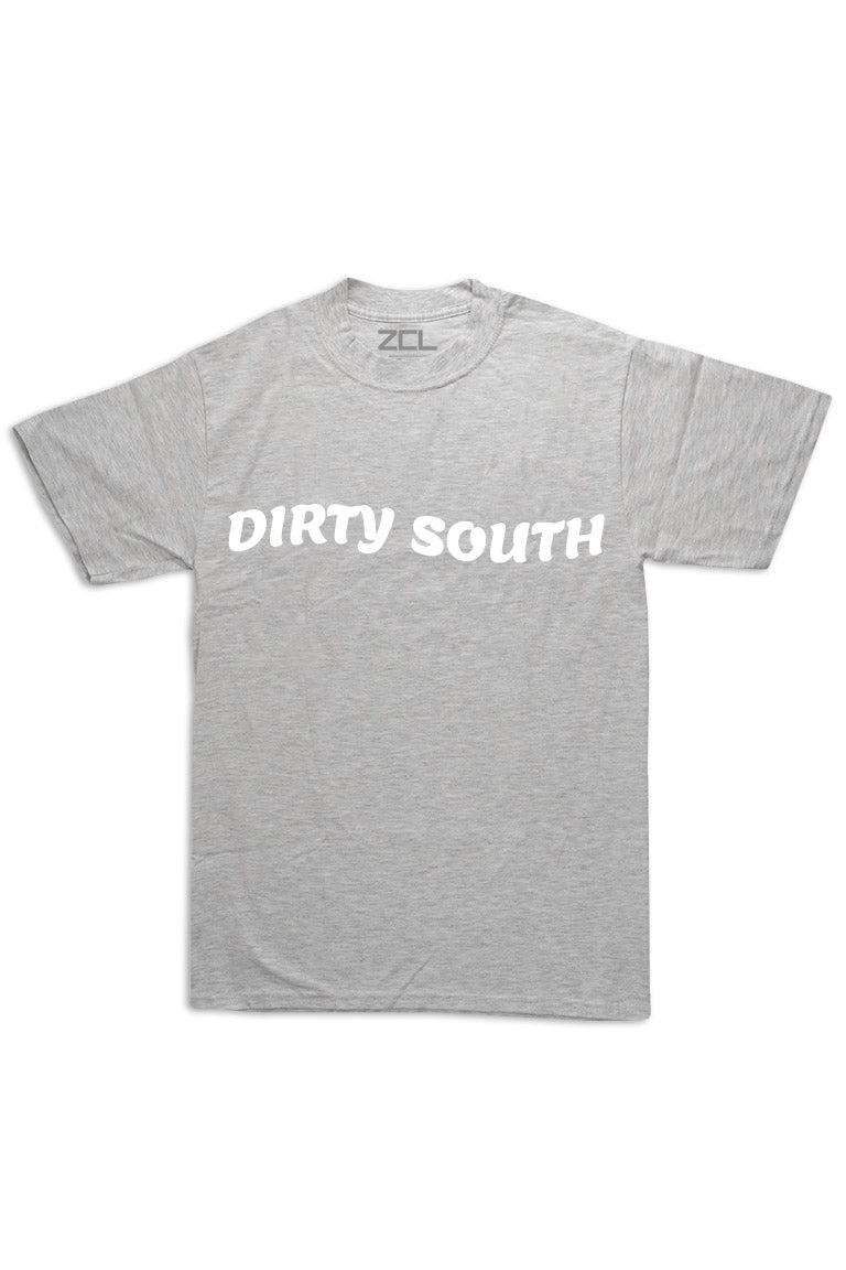 Oversized Dirty South Tee (White Logo) - Zamage