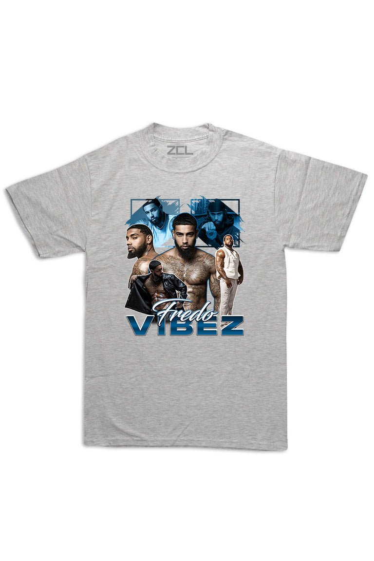 Oversized Fredo Vibez Tee (Royal Blue) - Zamage