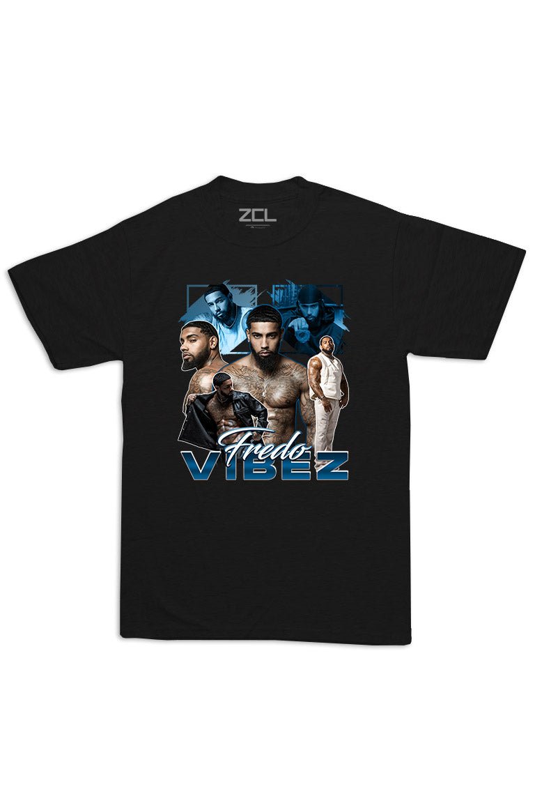 Oversized Fredo Vibez Tee (Royal Blue) - Zamage