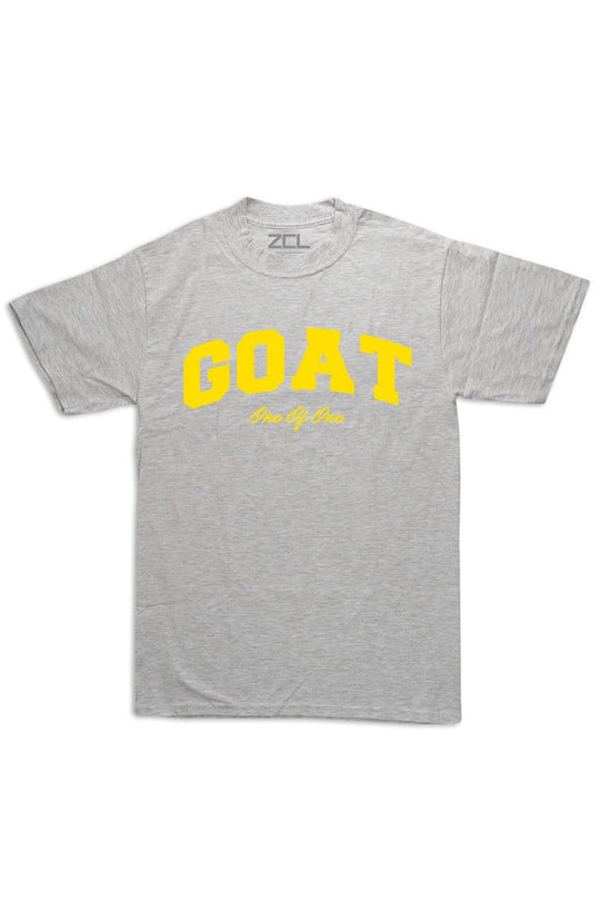 Oversized Goat Tee (Yellow Logo) - Zamage