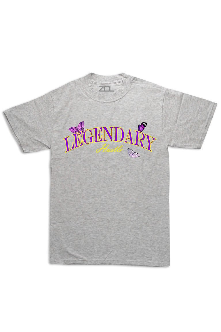 Oversized Legendary Tee (Purple Gold Logo) - Zamage
