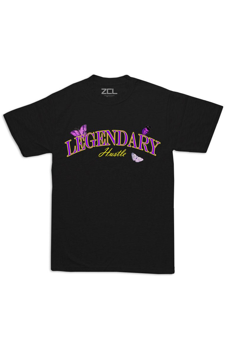 Oversized Legendary Tee (Purple Gold Logo) - Zamage