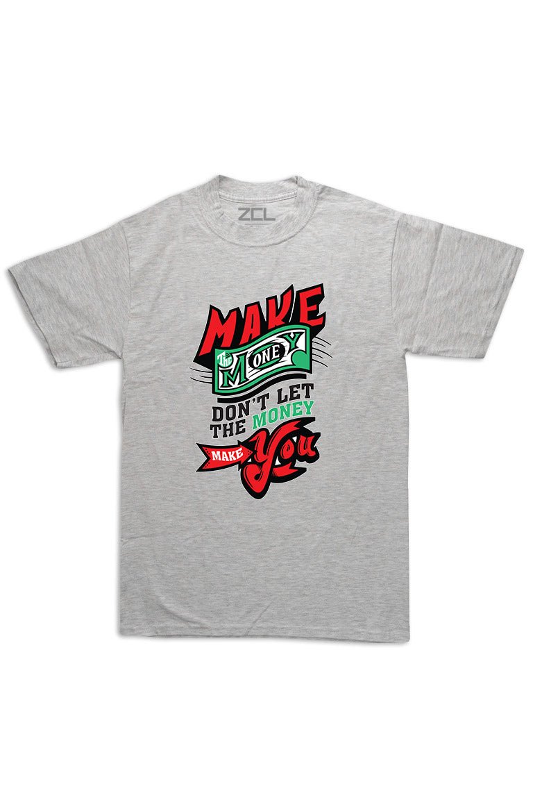 Oversized Make Money Tee (Multi Color Logo) - Zamage