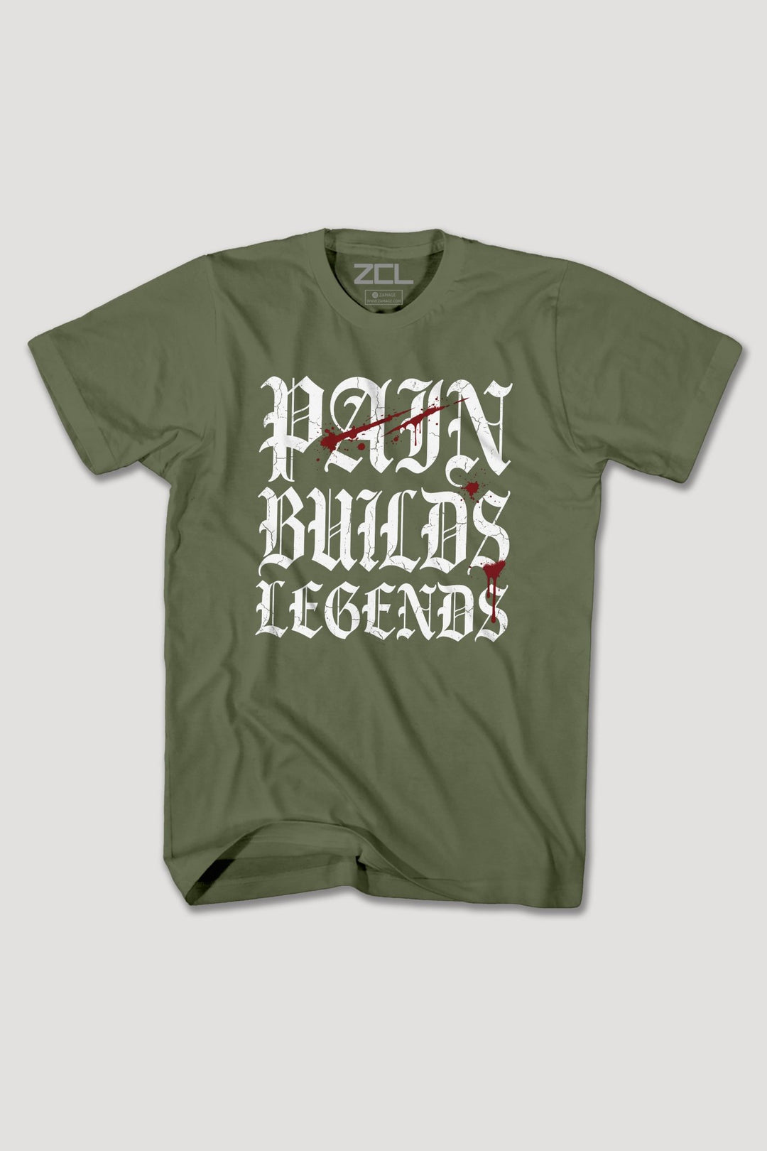 PAIN BUILDS LEGENDS TEE - Zamage