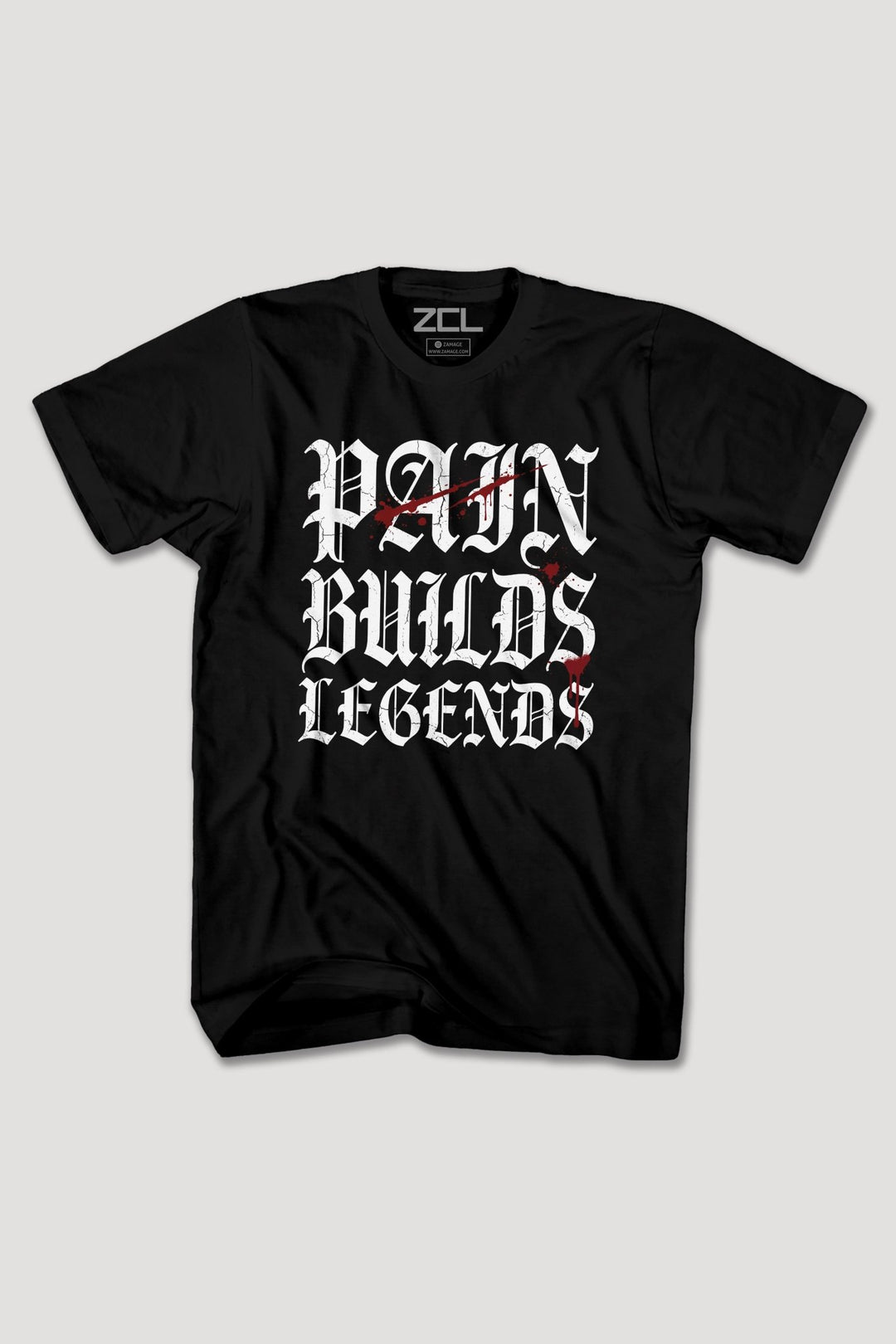 PAIN BUILDS LEGENDS TEE - Zamage