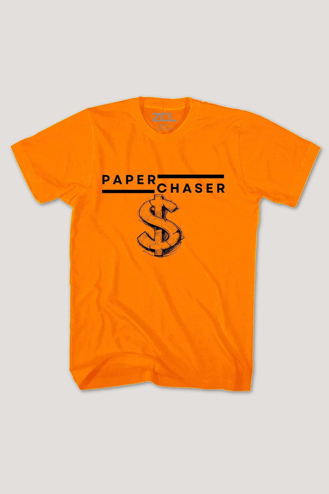 Paper Chaser Tee (Black Logo) - Zamage