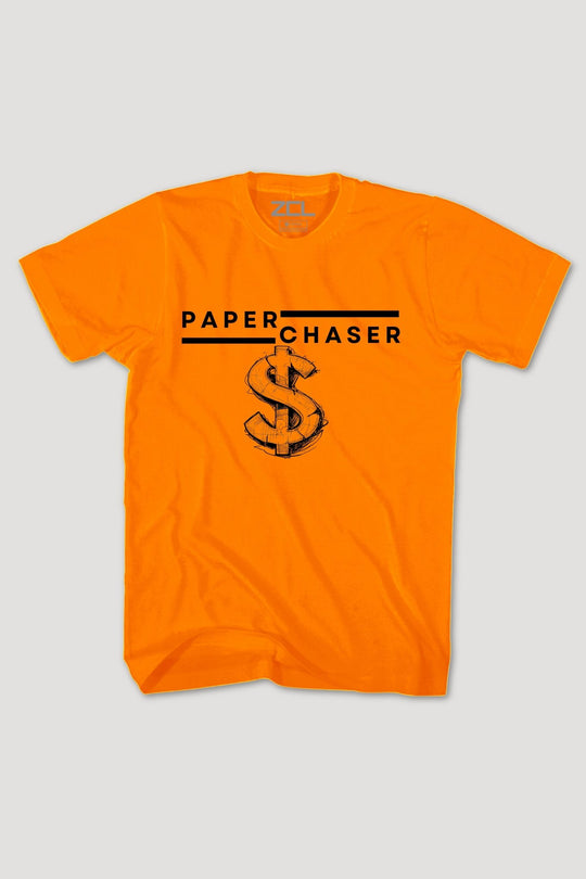 Paper Chaser Tee (Black Logo) - Zamage