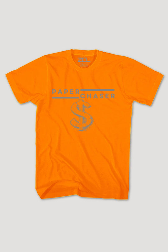 Paper Chaser Tee (Grey Logo) - Zamage