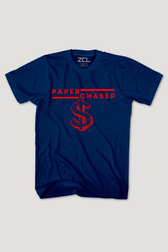 Paper Chaser Tee (Red Logo) - Zamage